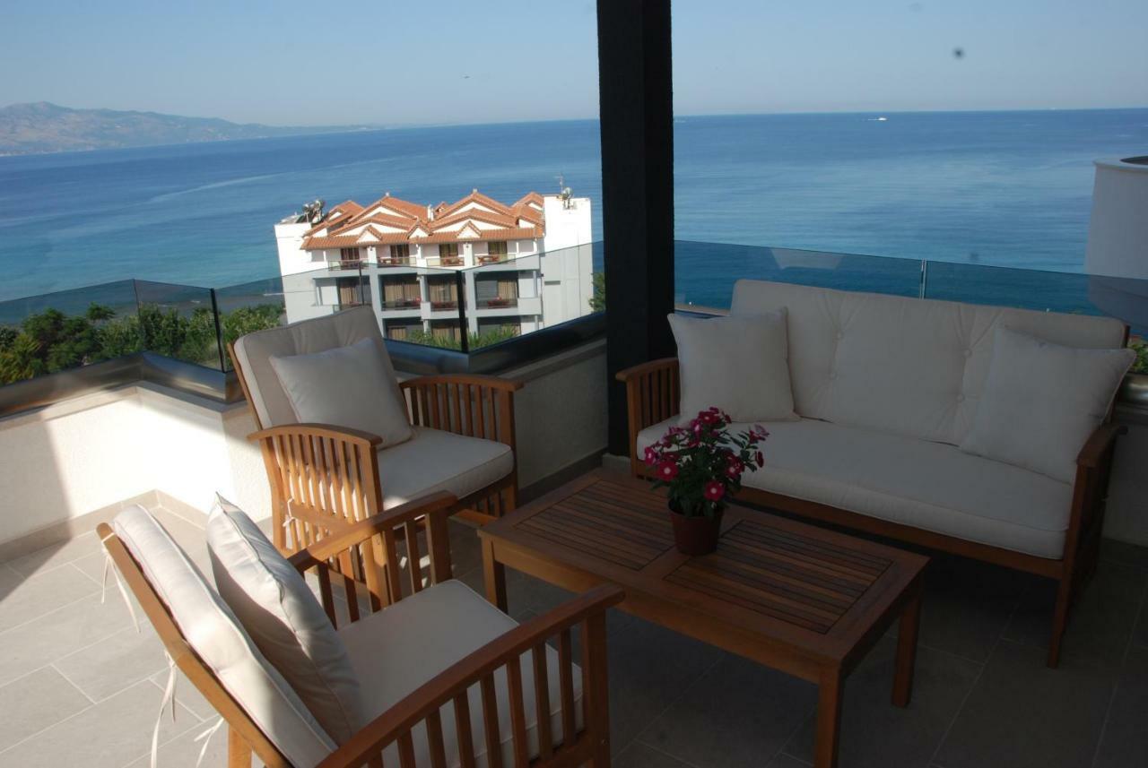 Hotel Sole Sarande Bagian luar foto