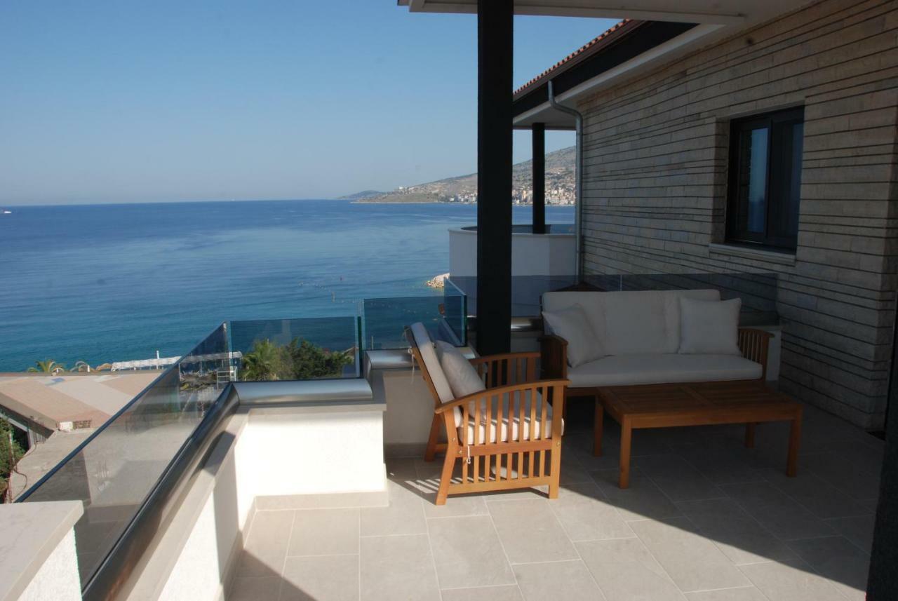 Hotel Sole Sarande Bagian luar foto