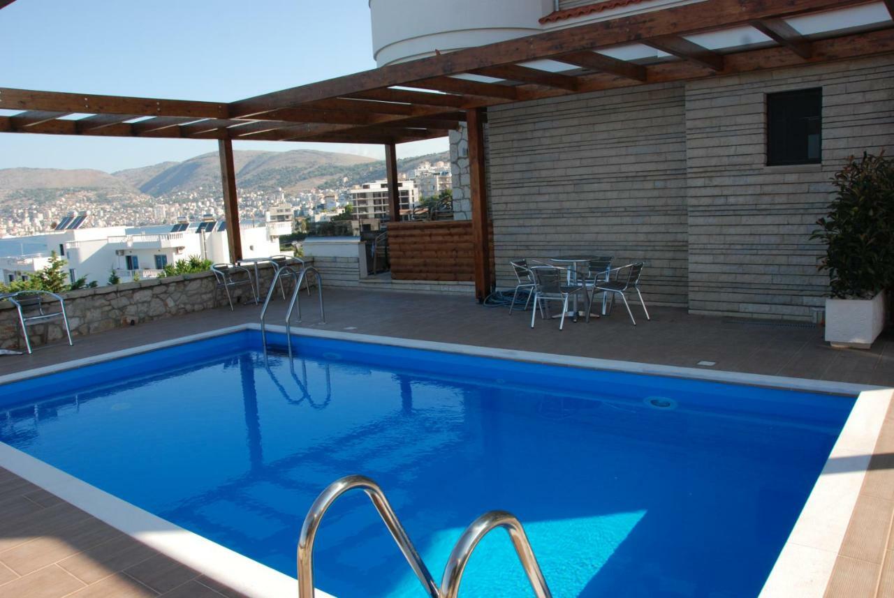 Hotel Sole Sarande Bagian luar foto